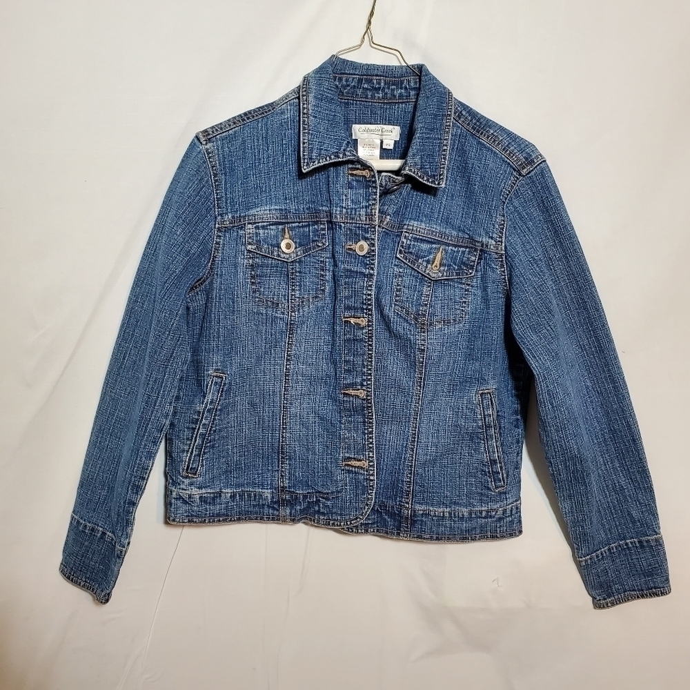 COLDWATER CREEK DENIM JACKET - Picture 1 of 5